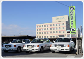 ホテル近く(西尾自動車学校)