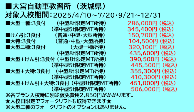 キャンペーン情報